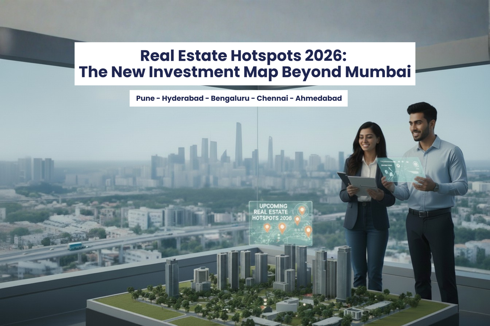 Read more about the article Real Estate Hotspots 2026: The New Investment Map Beyond Mumbai