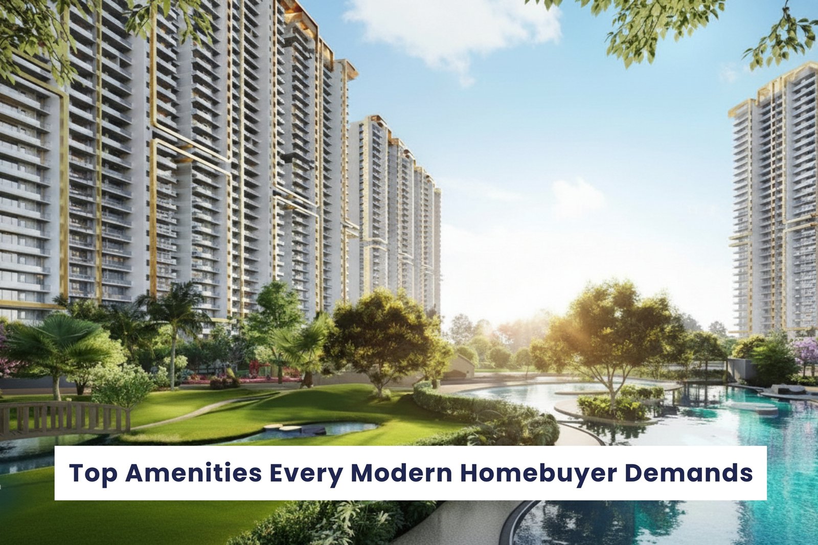 You are currently viewing Top Amenities Every Modern Homebuyer Wants in a Residential Project